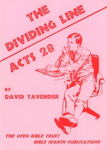 Dividing Line Acts 28